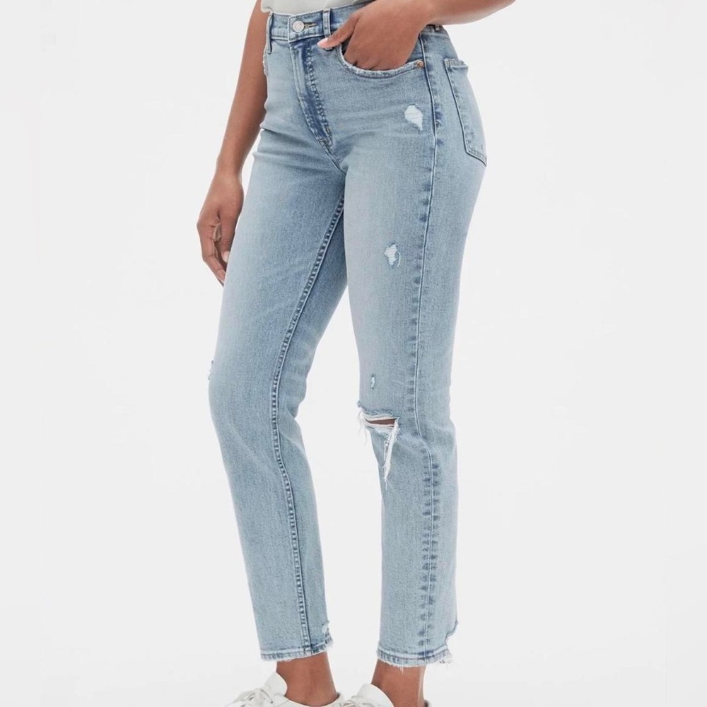 Gap Cigarette High Rise Jeans